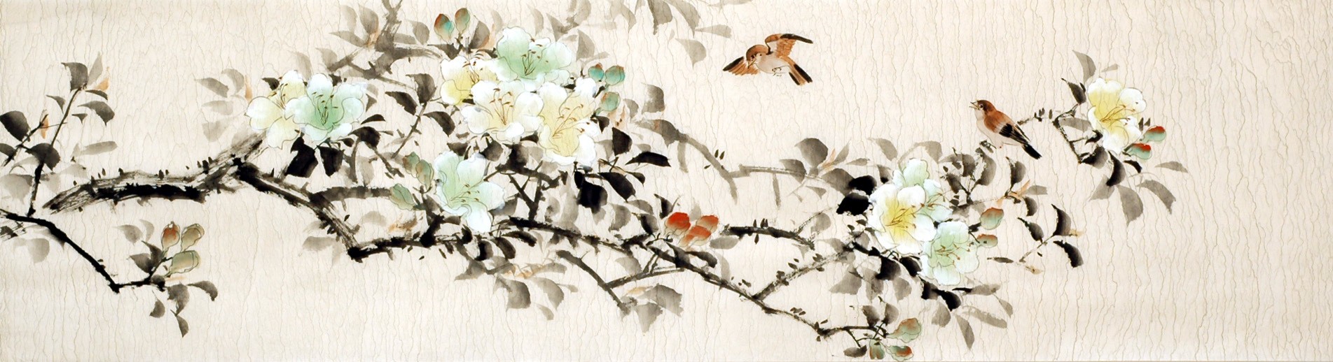 Chinese Flowers&Trees Painting - CNAG015376