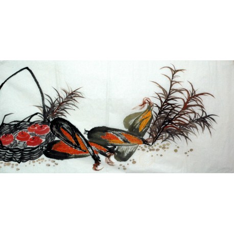 Chinese Flowers&Trees Painting - CNAG015384