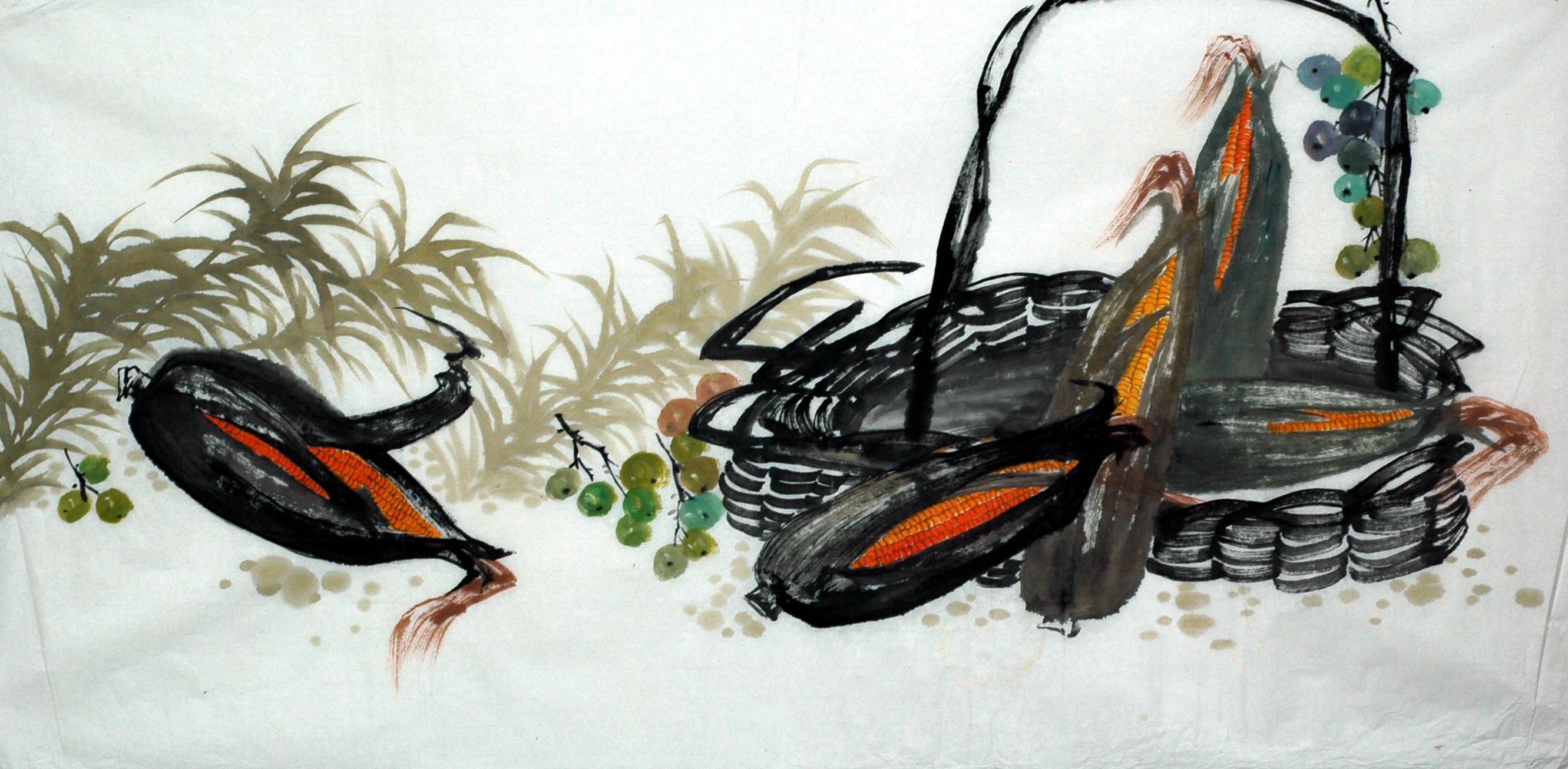 Chinese Flowers&Trees Painting - CNAG015386