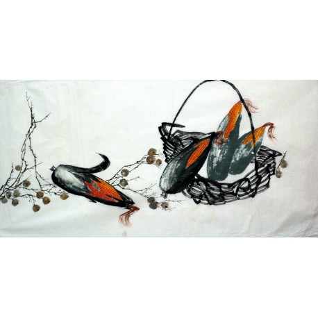 Chinese Flowers&Trees Painting - CNAG015388
