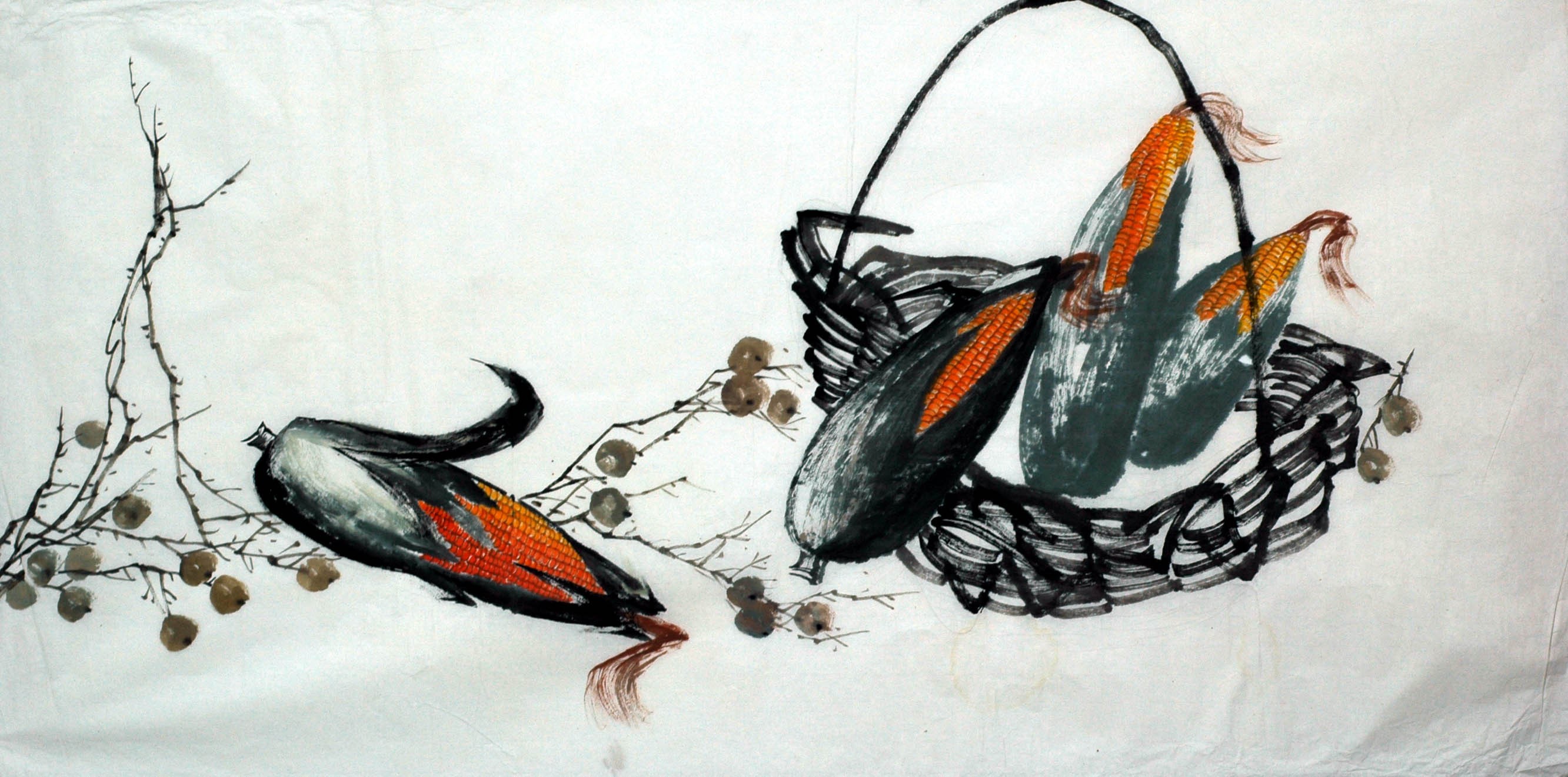 Chinese Flowers&Trees Painting - CNAG015388