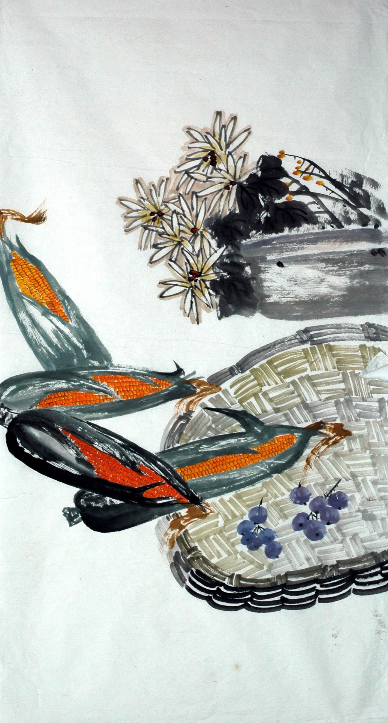 Chinese Flowers&Trees Painting - CNAG015390