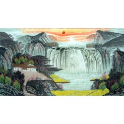 Chinese Landscape Painting - CNAG015397