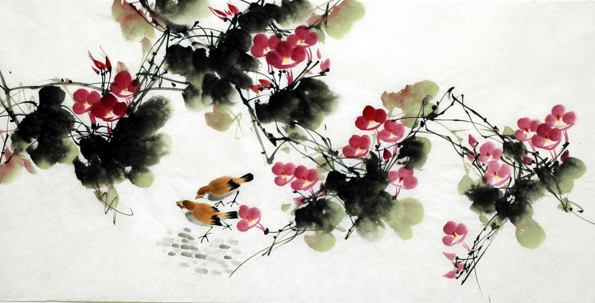 Chinese Flowers&Trees Painting - CNAG007002