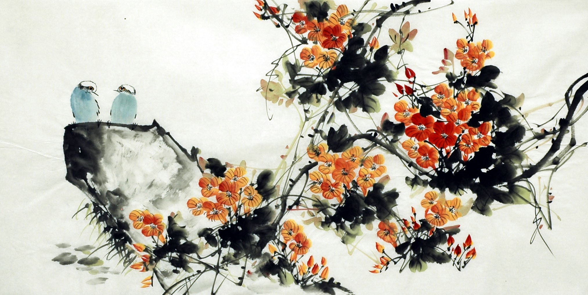 Chinese Flowers&Trees Painting - CNAG007003