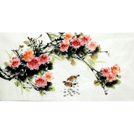 Chinese Flowers&Trees Painting - CNAG007012