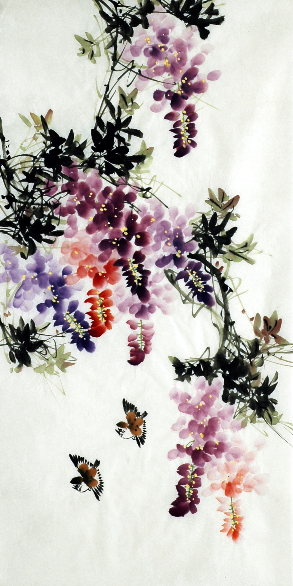 Chinese Flowers&Trees Painting - CNAG007013