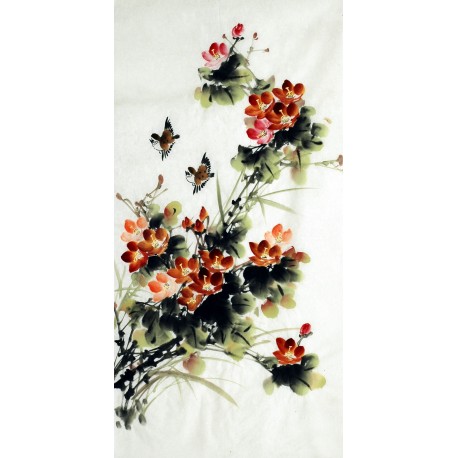 Chinese Flowers&Trees Painting - CNAG007014