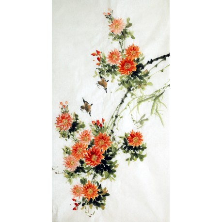 Chinese Flowers&Trees Painting - CNAG007015