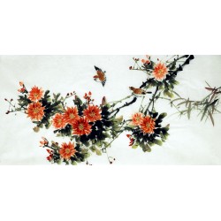 Chinese Flowers&Trees Painting - CNAG007017