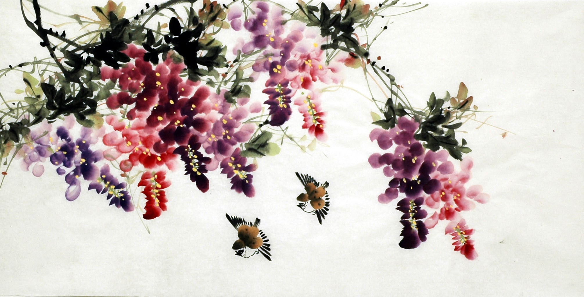 Chinese Flowers&Trees Painting - CNAG007018