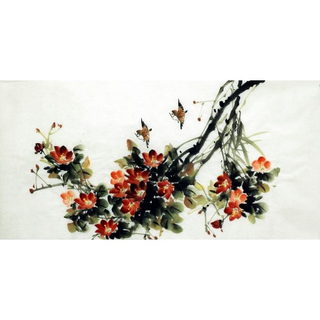 Chinese Flowers&Trees Painting - CNAG007022
