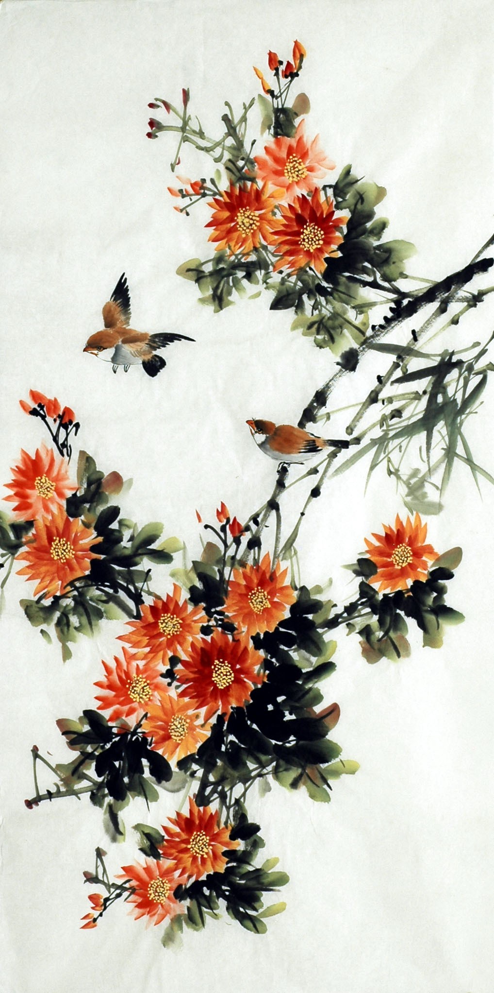 Chinese Flowers&Trees Painting - CNAG007024