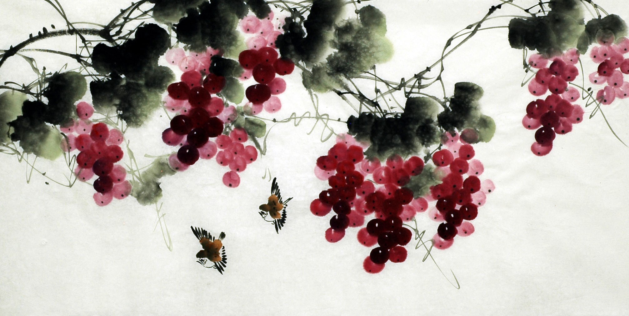 Chinese Flowers&Trees Painting - CNAG007028