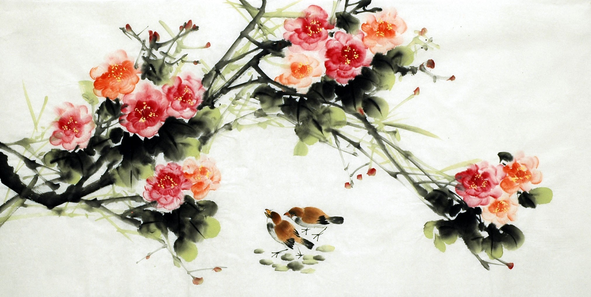 Chinese Flowers&Trees Painting - CNAG007030