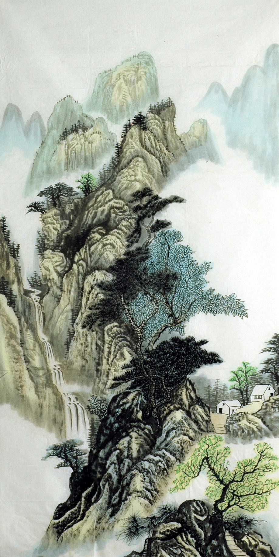 Chinese Landscape Painting - CNAG007032