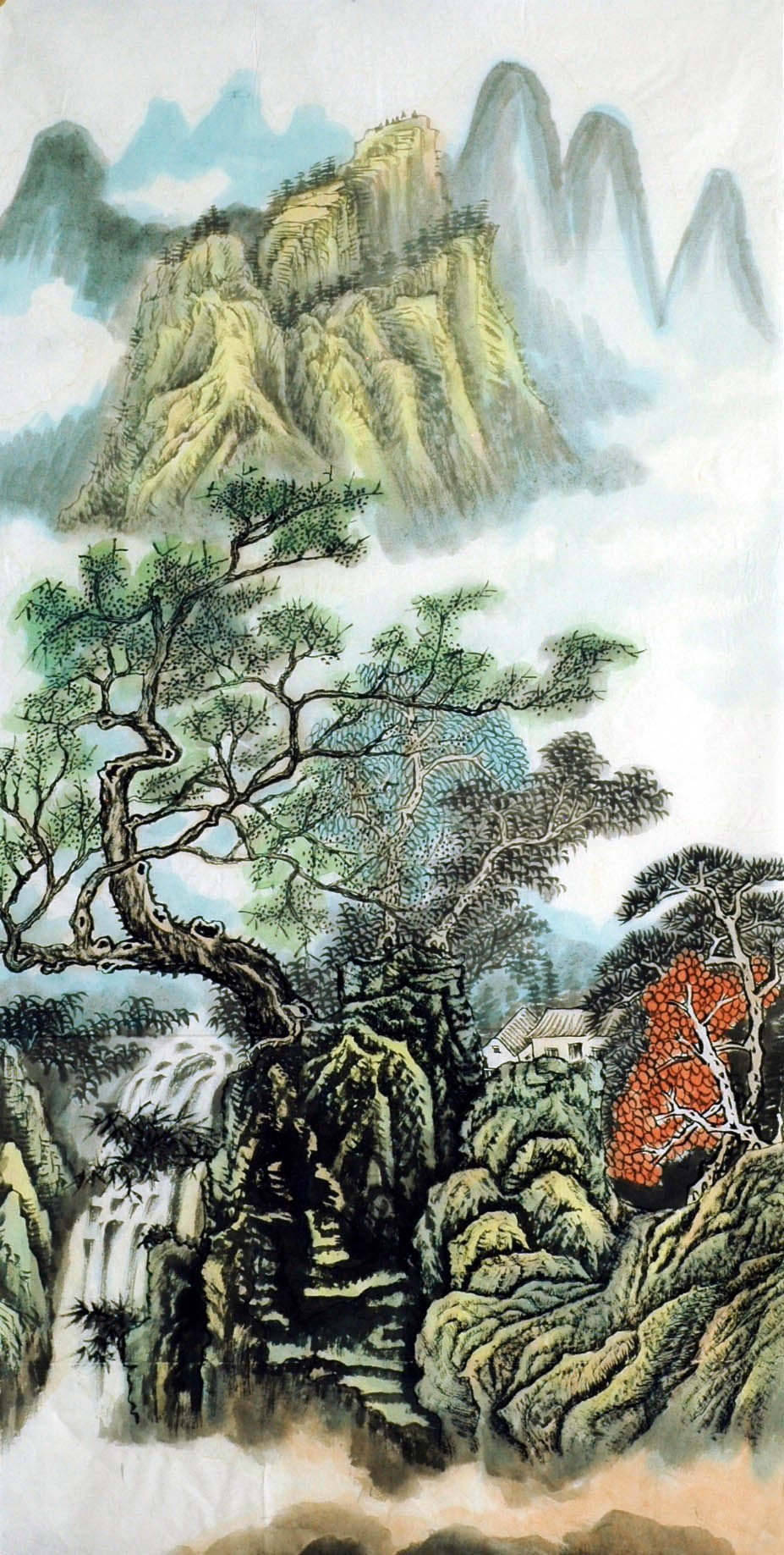 Chinese Landscape Painting - CNAG007034