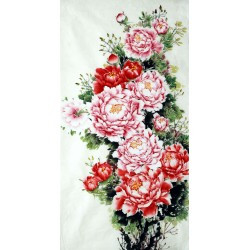 Chinese Peony Painting - CNAG007036