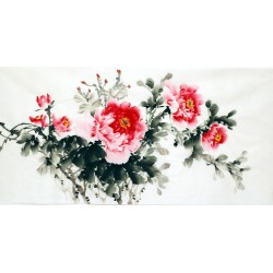 Chinese Peony Painting - CNAG007038