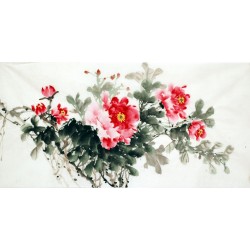 Chinese Peony Painting - CNAG007039