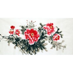 Chinese Peony Painting - CNAG007041