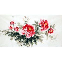 Chinese Peony Painting - CNAG007043