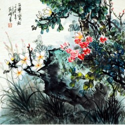 Chinese Flowers&Trees Painting - CNAG007059