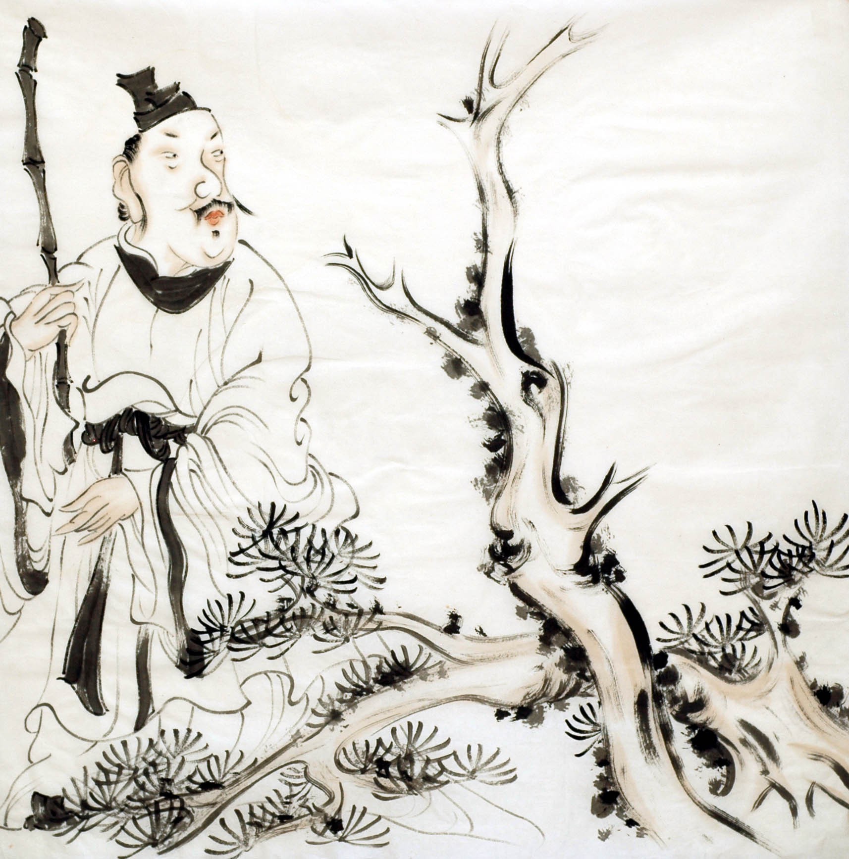 Chinese Figure Painting - CNAG007062
