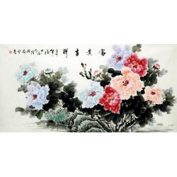 Chinese Peony Painting - CNAG007080