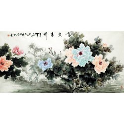 Chinese Peony Painting - CNAG007084