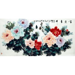 Chinese Peony Painting - CNAG007085