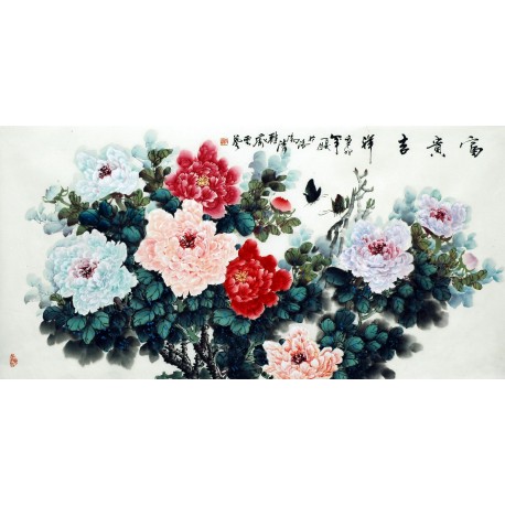 Chinese Peony Painting - CNAG007088