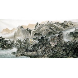 Chinese Landscape Painting - CNAG007095