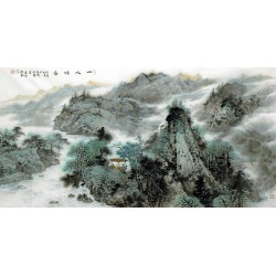 Chinese Landscape Painting - CNAG007106
