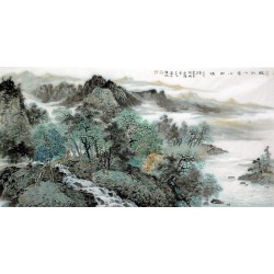 Chinese Landscape Painting - CNAG007107