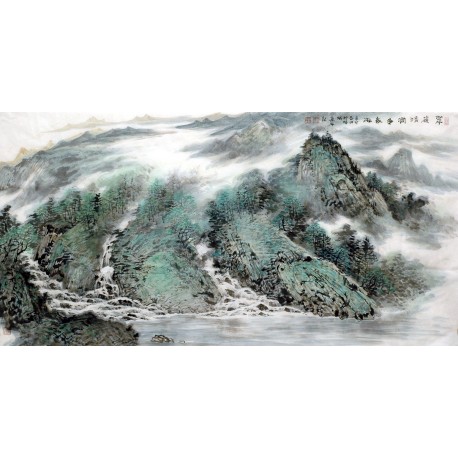 Chinese Landscape Painting - CNAG007112