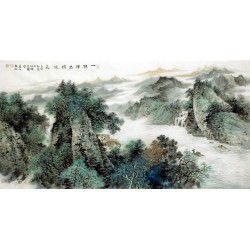 Chinese Landscape Painting - CNAG007114