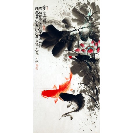Chinese Flowers&Trees Painting - CNAG007118