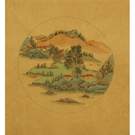 Chinese Landscape Painting - CNAG007121