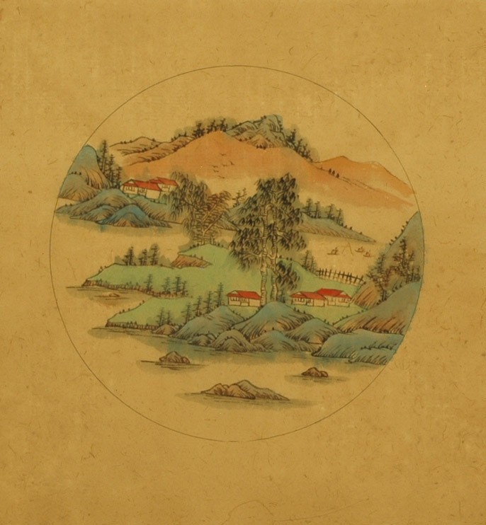Chinese Landscape Painting - CNAG007121