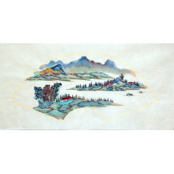 Chinese Landscape Painting - CNAG007123