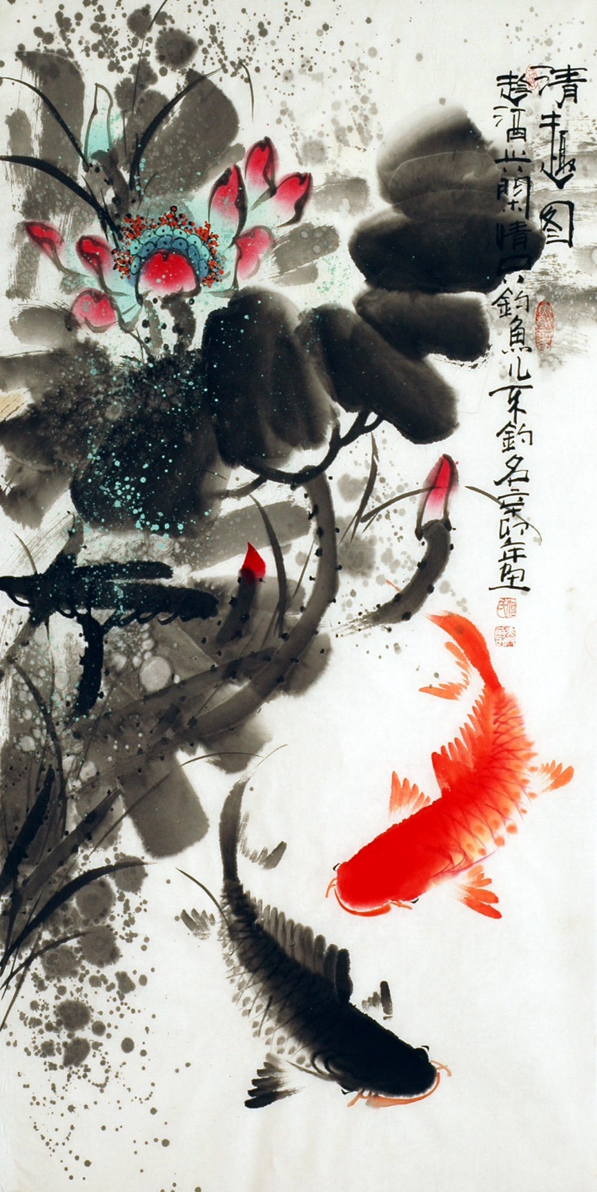 Chinese Flowers&Trees Painting - CNAG007124