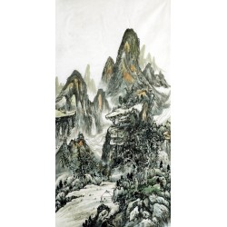 Chinese Landscape Painting - CNAG007138