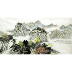 Chinese Landscape Painting - CNAG007140