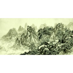 Chinese Landscape Painting - CNAG007143