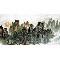 Chinese Landscape Painting - CNAG007146