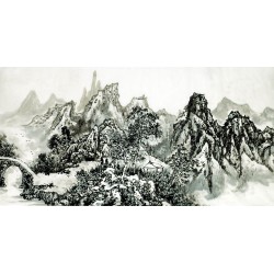 Chinese Landscape Painting - CNAG007151
