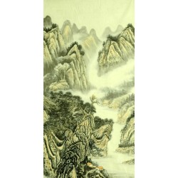 Chinese Landscape Painting - CNAG007156