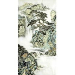 Chinese Landscape Painting - CNAG007157