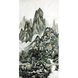 Chinese Landscape Painting - CNAG007159